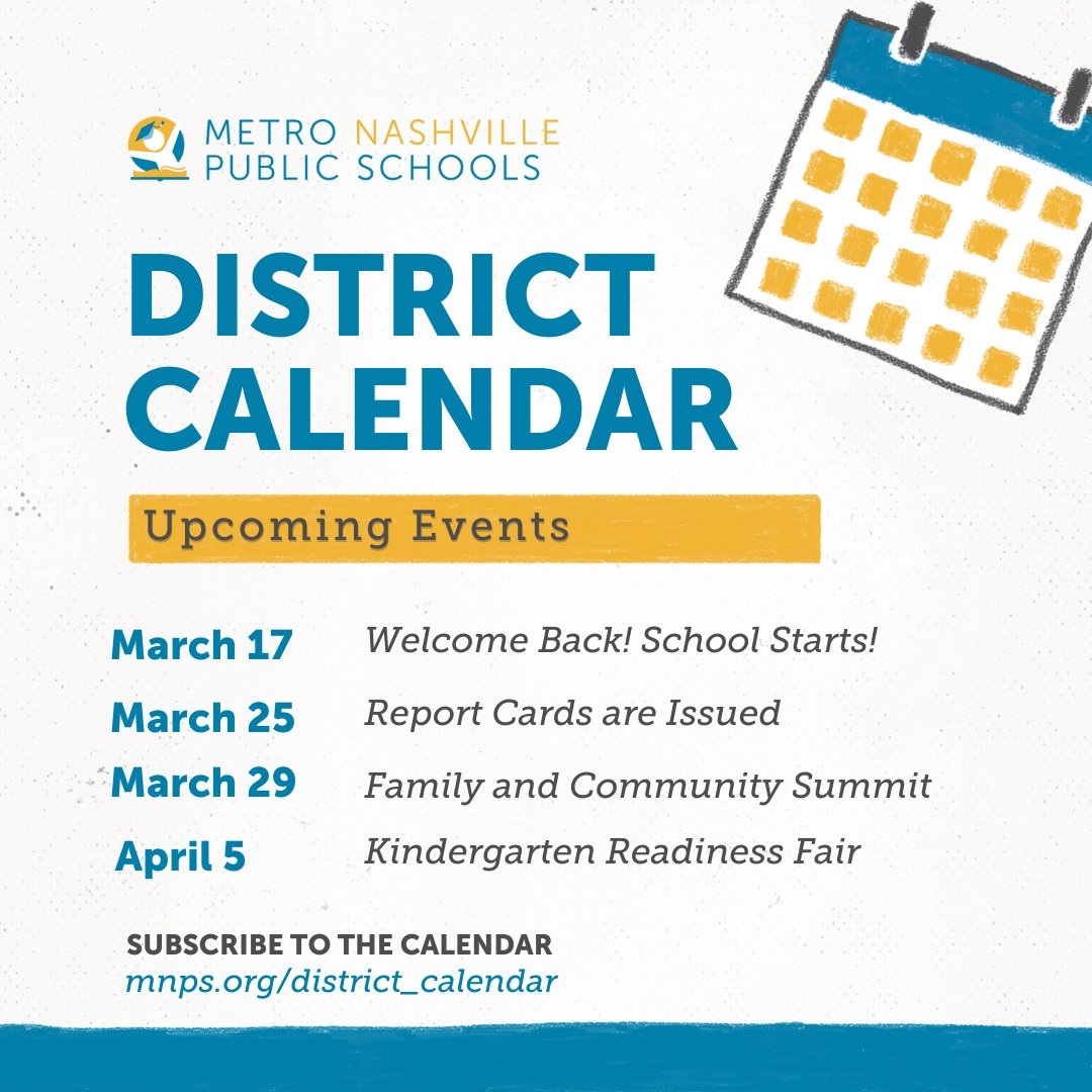 Families and students, we look forward to seeing you Monday, March 17 when everyone returns from Spring Break! Hope it has been fun and restful. ☀️

As you plan for the next couple of weeks, we want to bring your attention especially to the March 29 Family and Community