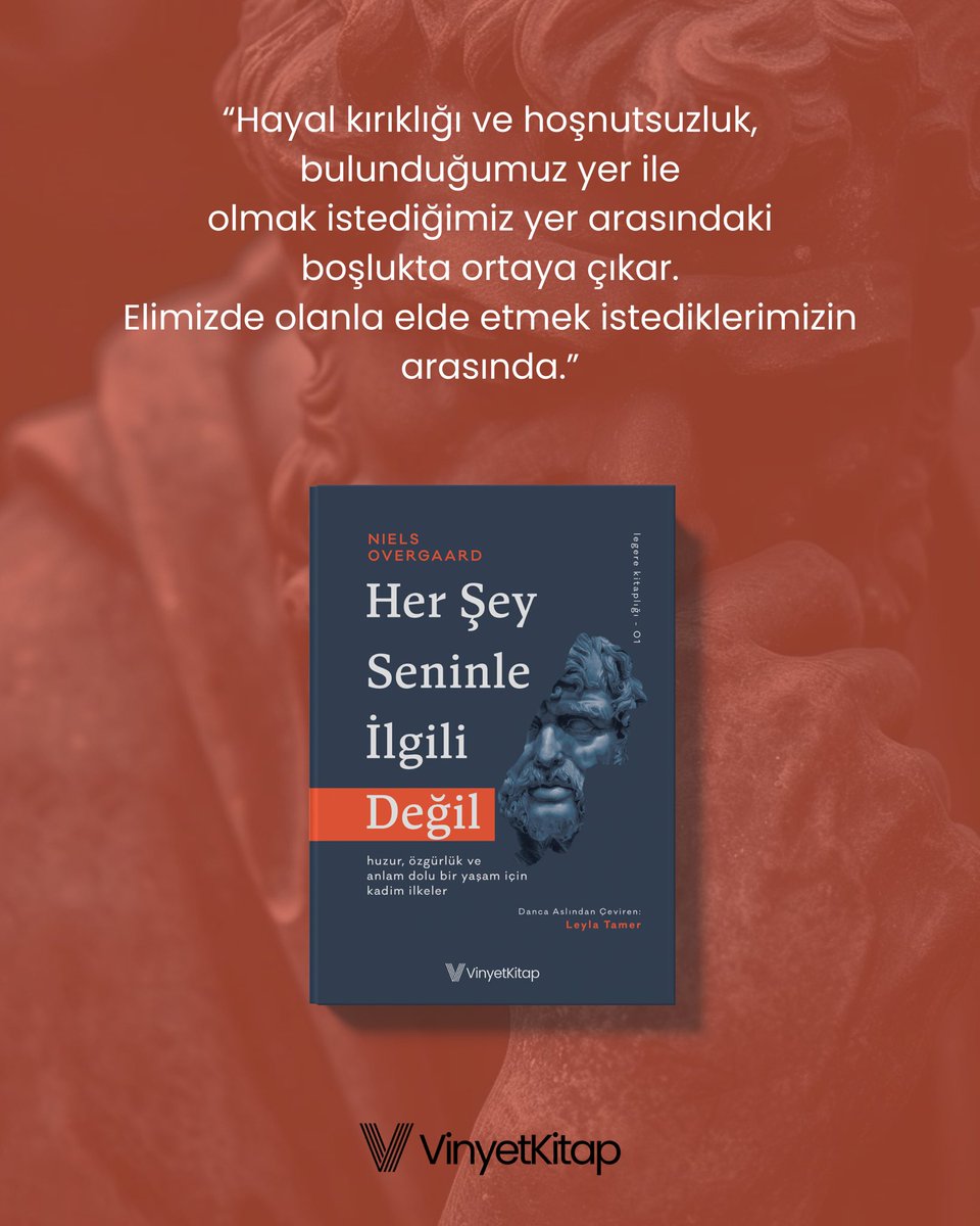 Huzur, özgürlük ve anlam dolu bir yaşam için kadim ilkeler.
HER ŞEY SENİNLE İLGİLİ DEĞİL 

Çok Yakında! 📣📣📣

#vinyetkitap #herşeyseninleilgilideğil #nielsovergaard