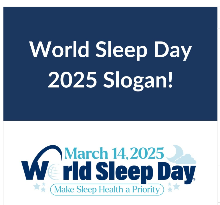 Make Sleep Health a Priority!

Along with healthy nutrition and exercise, healthy sleep is one of three pillars of a healthy lifestyle. 
#WorldSleepDay #WorldSleepDay2025