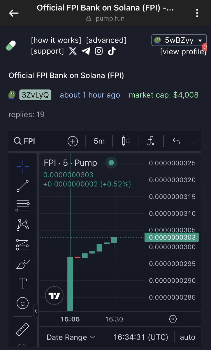 GIMartynov's tweet photo. @AtknSolana You see that most popular bank in TikTok created its own coin on pump fun???
https://t.co/VWwLk44Heq

Pump $FPI 🚀🚀🚀
https://t.co/8AFCjkobYu https://t.co/Bkitcmg9Zw