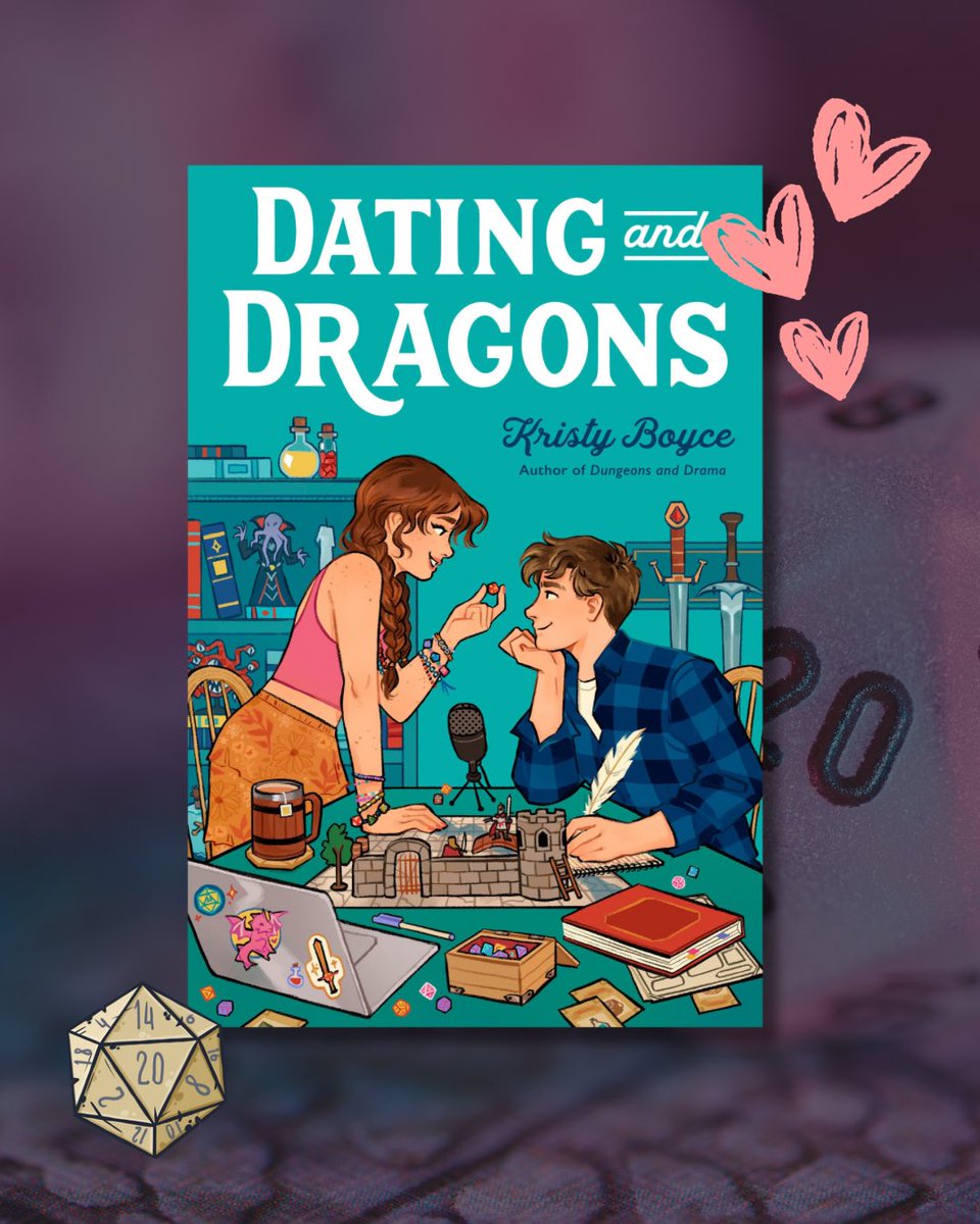 ✨Allie the Librarian✨ (@allielibrarian) on Twitter photo Dating and Dragons by @kristylboyce was such a fun mix of romance, D&D adventure, and friendship.  Love the friend dynamic and light-hearted D&D obsessions. It’s a perfect read for high school fantasy fans. Highly recommend!
#DatingAndDragons #yaromance #BookLover #YAReads Dating and Dragons by @kristylboyce was such a fun mix of romance, D&D adventure, and friendship.  Love the friend dynamic and light-hearted D&D obsessions. It’s a perfect read for high school fantasy fans. Highly recommend!
#DatingAndDragons #yaromance #BookLover #YAReads