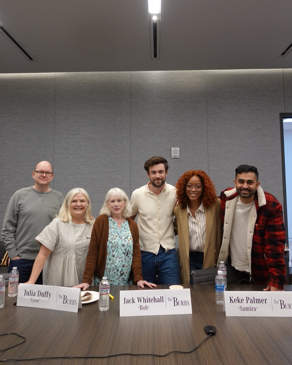 First table read for #TheBurbs ✔️ We can't wait to share this story with you!