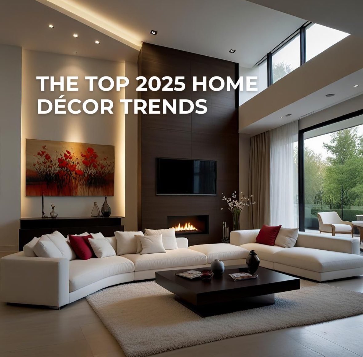 waynegaddy's tweet photo. The Top 2025 Home Décor Trends You Need to Know! 

🌿 1. Sustainable Chic
🎨 2. Bold Color Palettes
🛋️ 3. Curved Furniture:
💡 4. Smart Home Integration 
🌸 5. Vintage &amp; Modern Mix

Which will you try first?
#HomeDecor2025 #InteriorDesign #DreamHome #ModernLiving #Sustainable https://t.co/hWbc6AT673