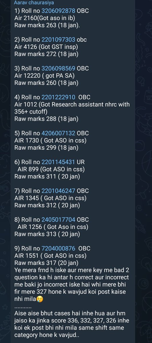 vijji_mnnitian's tweet photo. What's this buzz around latest #ssc cgl results? No final answer key before final results,,,no marks uploading yet? Random people getting selected or missing from the list?? @SSCorg_in @ssc_chief @abhinaymaths @GaganPratapMath #rakeshyadav sirs? https://t.co/mW0Hp2BYSC