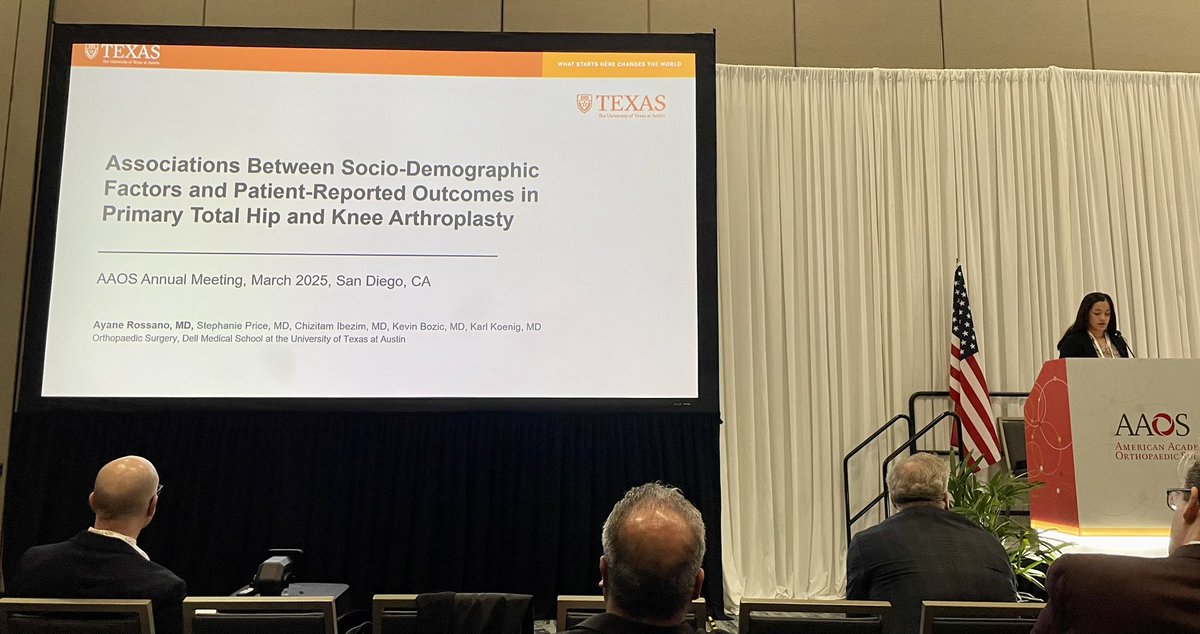 PhilippeDentino's tweet photo. Tremendous thank you to @DellMedSchool and @KevinBozic for the opportunity to attend @AAOS1 with @UTOrthoSurgery and see the best #AAOS2025 has in store. The future of #ortho is bright!
#AAOS2025 #OrthoTwitter
#Research #VBHC #ValueBasedHealthCare https://t.co/VXbcmVMFaS