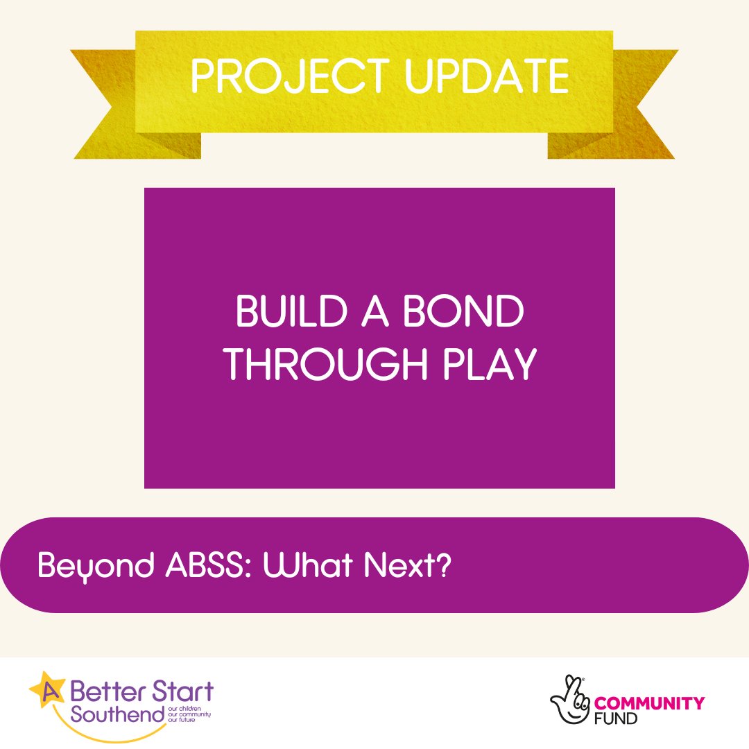 ABSS funding of #BuildABondThroughPlay workshops has now ended. Learning from this pilot project will be shared to relevant partners to support their work with families in the future. 
Learn more: abetterstartsouthend.co.uk/little-minds-m…
#ABetterStartSouthend #BeyondABSS