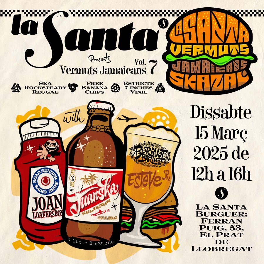Demà sense falta estarem a La Santa, gaudint de bones sessions i ballaruques de la ma de grans amics!!! #supportyourlocalscene!!!