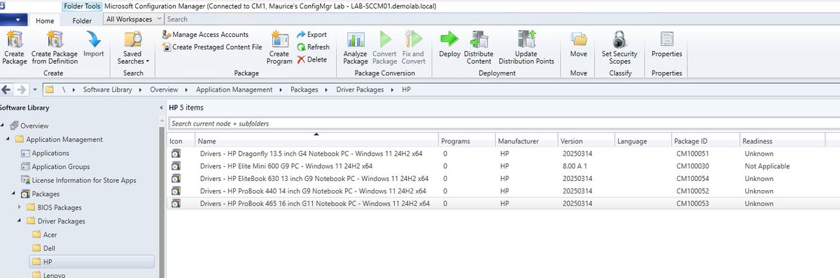 Updated Driver Automation Tool v8 MSI posted. #HP support added. #Lenovo to follow in the next few days then #Microsoft before adding in Intune functionality. 

GitHub link - github.com/maurice-daly/D…

#ConfigMgr #Drivers