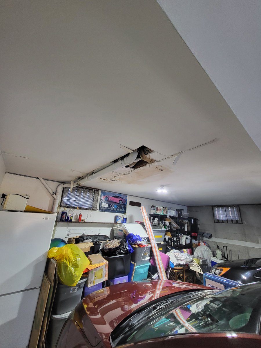 LampsonCompany's tweet photo. We’re taking care of a variety of tasks for a customer in Kansas City, KS today, including installing a new faucet, repairing the rotted bottom of a kitchen cabinet, mounting a couple of TVs, and addressing some drywall issues in the garage. https://t.co/JYvzXAkJoE