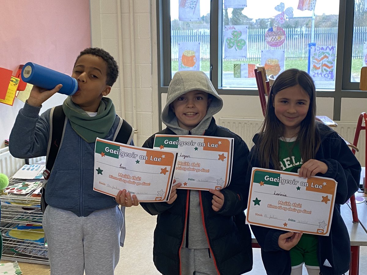 MsJacksonsClas1's tweet photo. Maith sibh!! ☘️🤩👏 https://t.co/rH2gRd1URn