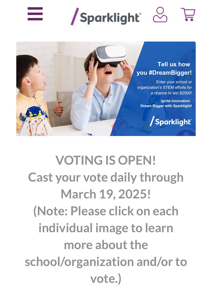 HendersonC12970's tweet image. sparklight.com/contest vote now #sparklight @sparklightcares #45 plz