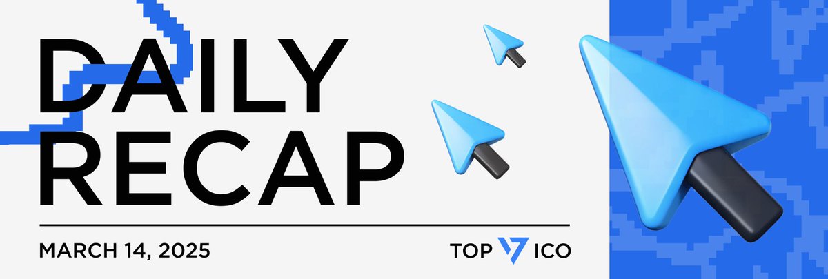 Daily Recap
March 14, 2025

News
• 0G Labs introduces 0G tokenomics ahead of TGE
• XION $XION becomes first Title II EU-compliant L1 blockchain
• Rex Shares launches bitcoin corporate treasury convertible bond ETF focusing on issuers like Strategy
• Trump-backed World Liberty