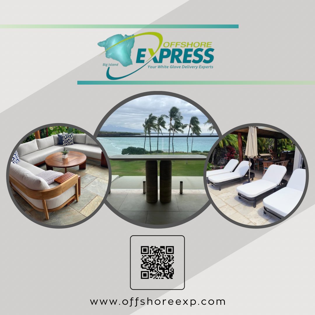 Offshore Express is  proud to offer whole home furniture installation services! Whether you're moving into a new space or refreshing your current home, our expert team is here to make the process seamless and stress-free.

Why Choose Offshore Express for Your Furniture