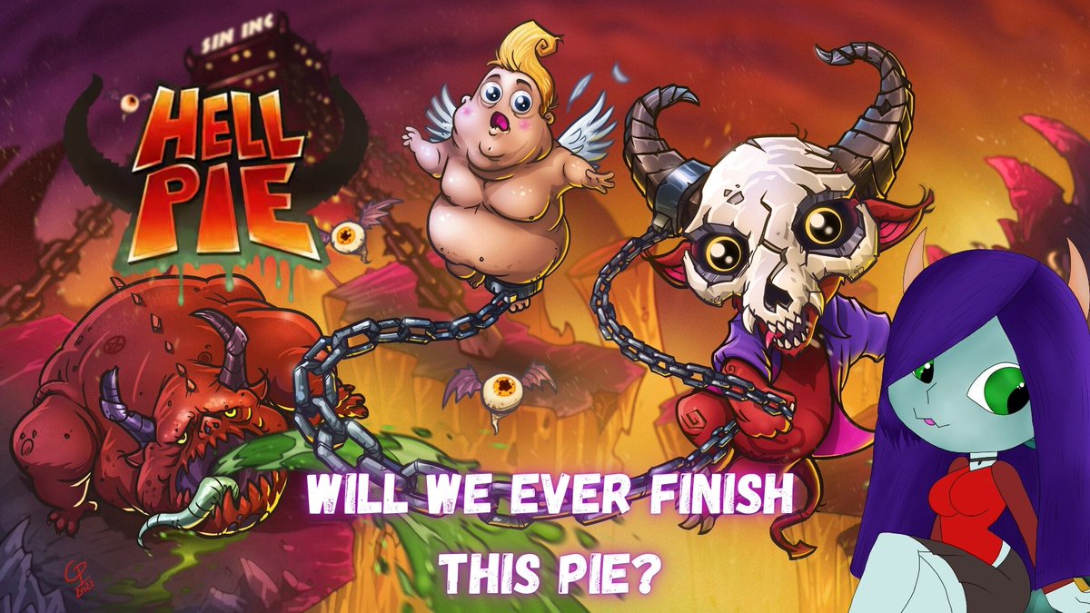 thefinalecho97's tweet photo. Today we return to #Hellpie! I will be live in 10 minutes (6pm GMT) and pick up where we left off last time. Come have a chilled friday evening gathering ingredients with me. https://t.co/nPfDW0kyij https://t.co/ZnlXA0A0vF