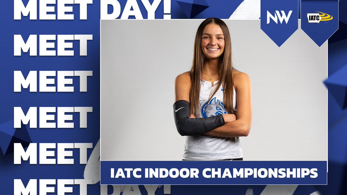 IATC INDOOR CHAMPIONSHIPS 
⏱️ 3:30 PM 
📍Lied Rec Center 
📈 results.wayzatatiming.com/meets/44875/ev…
📺 youtube.com/live/AOc4Knwhe…

#BOLDandBLUE🔵⚪️