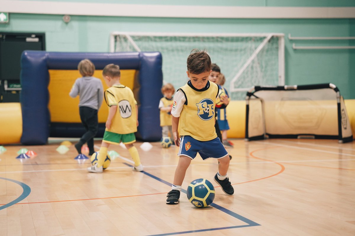 📸 CREATING MAGICAL MOMENTS! There’s something special about how our giant inflatable pitch can transform a sports hall into environment that’s truly magical.

Every week we run our Tots Football Fun sessions across our local venues and create memories that last a lifetime!