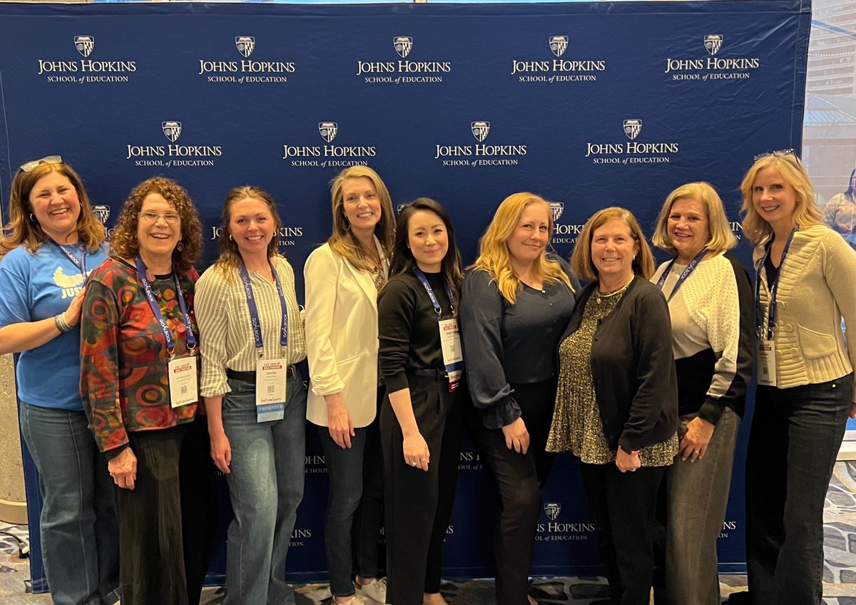 CTE faculty and staff had the opportunity to connect, reminisce, and celebrate with the <a href="/JHUeducation/">JHU School of Education</a>  community at a memorable #CEC2025 reception.
#MDCECATCEC #JHUCTE_CEC