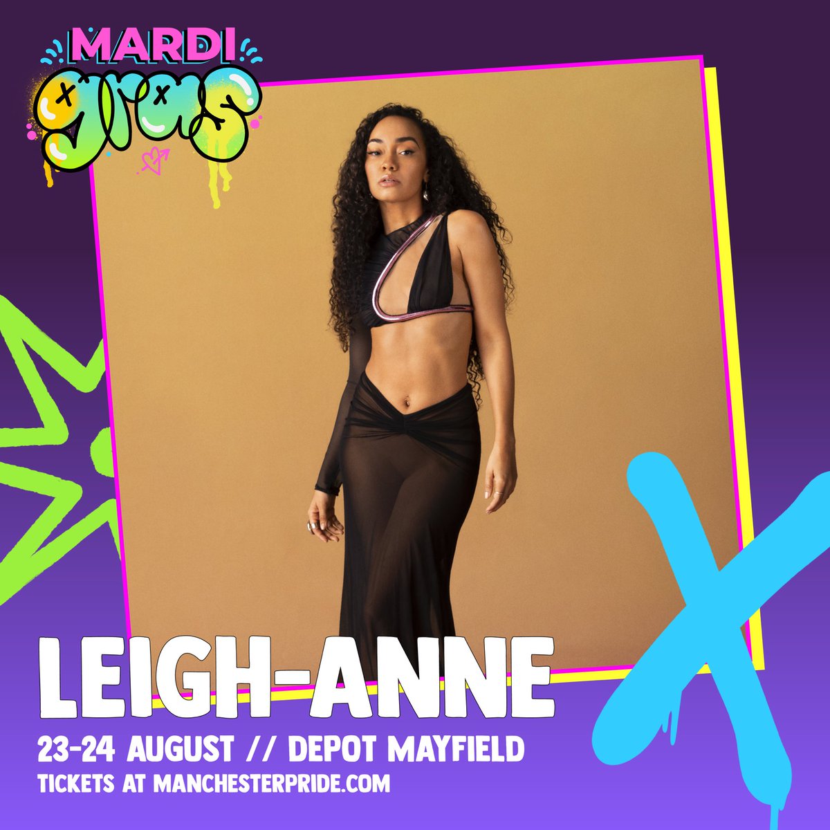 Leigh-Anne (@leighannemusic) on Twitter photo So excited to be performing at Mardi Gras for <a href="/ManchesterPride/">Manchester Pride</a> this year π Can't wait to see you all there x So excited to be performing at Mardi Gras for <a href="/ManchesterPride/">Manchester Pride</a> this year π Can't wait to see you all there x