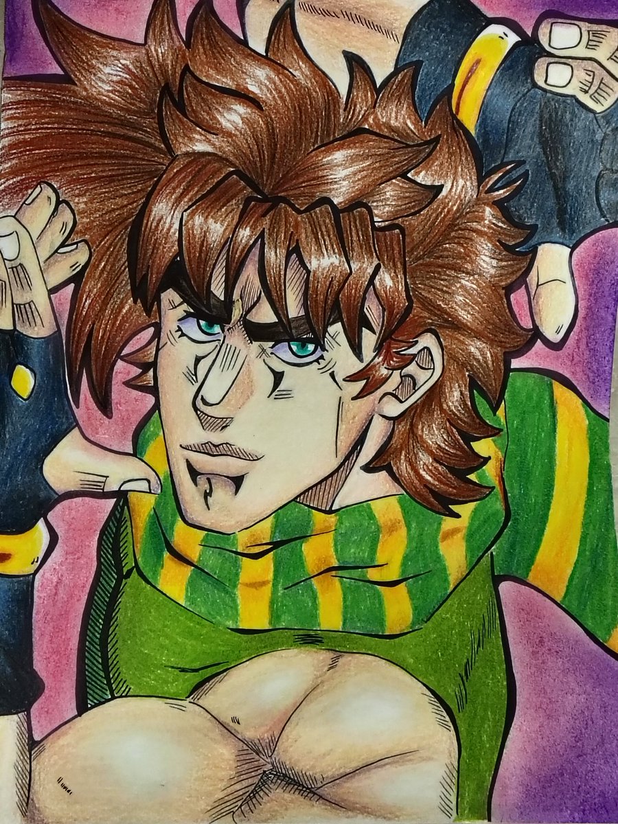 DrawAntuan's tweet photo. Joseph Joestar (Jojo's Bizarre Adventure: Battle Tendency) 🌟
#jojo #jojos #jjba #jojosbizarreadventure #battletendency #anime #animedraw #josephjoestar #animeseries #drawing #draw #artistoninstagram #ilustracion #ilustration #antuandraw #art #myart #mystyle https://t.co/qjf19TJSbI