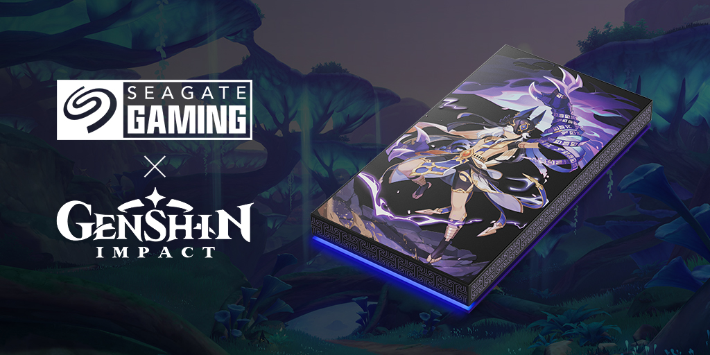 Tilt the scales of justice ⚖️ with the officially licensed Genshin Impact Limited Edition External SSD!

Punish transgressions at lightning-fast speed ⚡ alongside Cyno, the General Mahamatra. Features 1TB of inventory space and LED lighting.

seagate.media/6019qRcWP