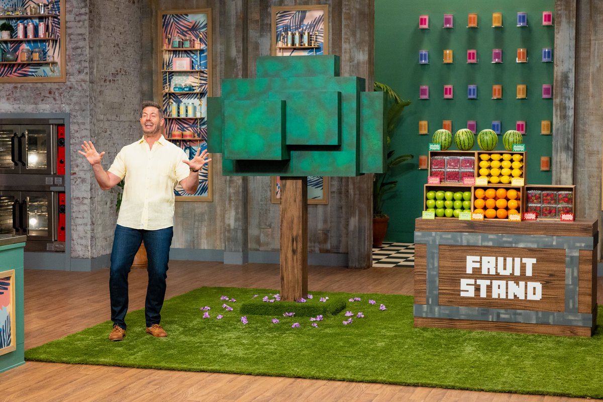 Food Network (@foodnetwork) on Twitter photo .<a href="/JessePalmerTV/">Jesse James Palmer</a> challenges the 12 remaining bakers to make Minecraft-inspired square fruit entremets, each using an assigned fruit to create perfectly geometric, visually striking desserts!
#SpringBakingChampionship is NEXT @ 8|7c! .<a href="/JessePalmerTV/">Jesse James Palmer</a> challenges the 12 remaining bakers to make Minecraft-inspired square fruit entremets, each using an assigned fruit to create perfectly geometric, visually striking desserts!
#SpringBakingChampionship is NEXT @ 8|7c!