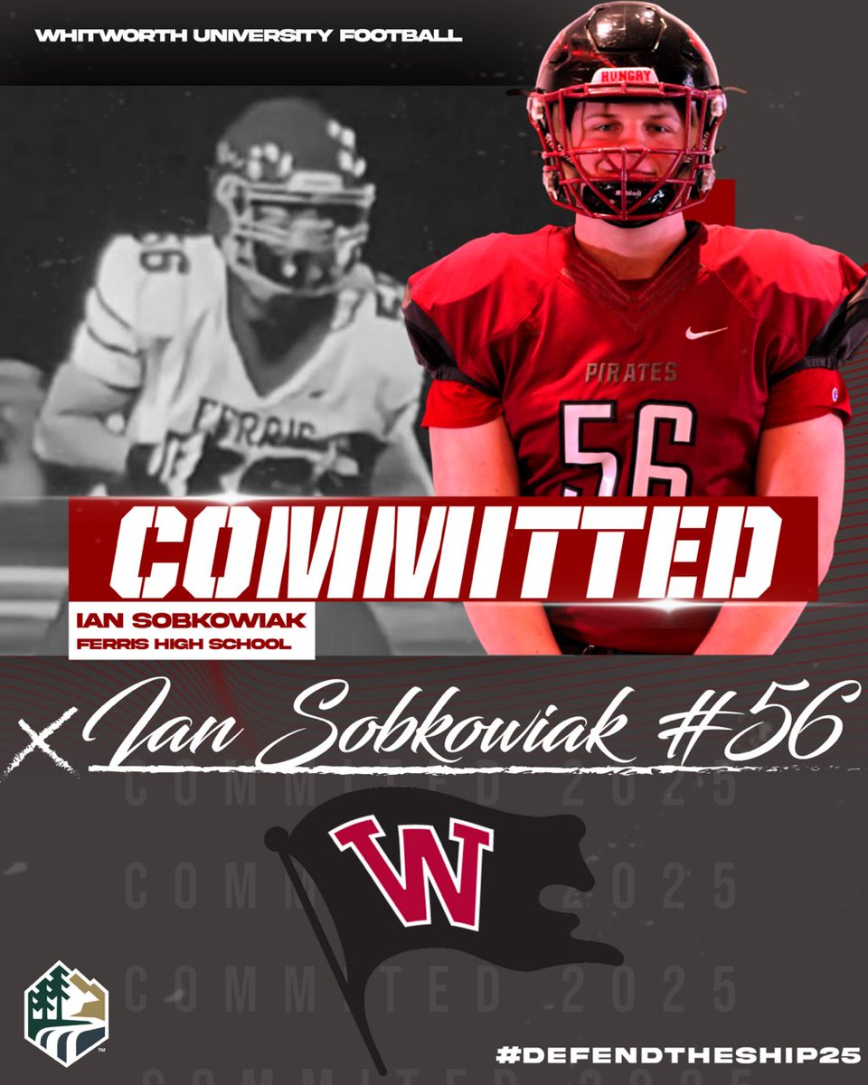 Ian Sobkowiak (@iansobkowiak) on Twitter photo I am excited to announce that I am COMMITTING to play college football <a href="/WhitworthFB/">Whitworth FB</a>! Thank you, Coaches, trainers, teammates, mom, and Dad, <a href="/coachsandberg/">Rod Sandberg</a>. Thank you all for believing in me. Whitworth feels like the right fit for me, like a new home, family, and future. Sco' I am excited to announce that I am COMMITTING to play college football <a href="/WhitworthFB/">Whitworth FB</a>! Thank you, Coaches, trainers, teammates, mom, and Dad, <a href="/coachsandberg/">Rod Sandberg</a>. Thank you all for believing in me. Whitworth feels like the right fit for me, like a new home, family, and future. Sco'