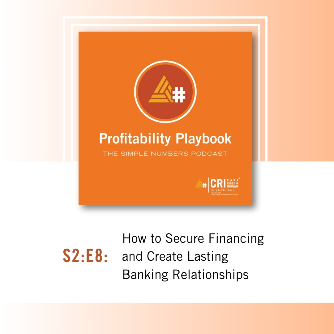 SimpleNumbrsCRI's tweet image. On the latest Profitability Playbook: The #SimpleNumbers Podcast, Brandon Gray &amp;amp; Mike Maxson chat with Tiffany Rockstroh &amp;amp; David Hall from @PreferredLegacy about securing #financing &amp;amp; building long-term #banking relationships. 

🎧 simplenumberscri.com/profitability-…
