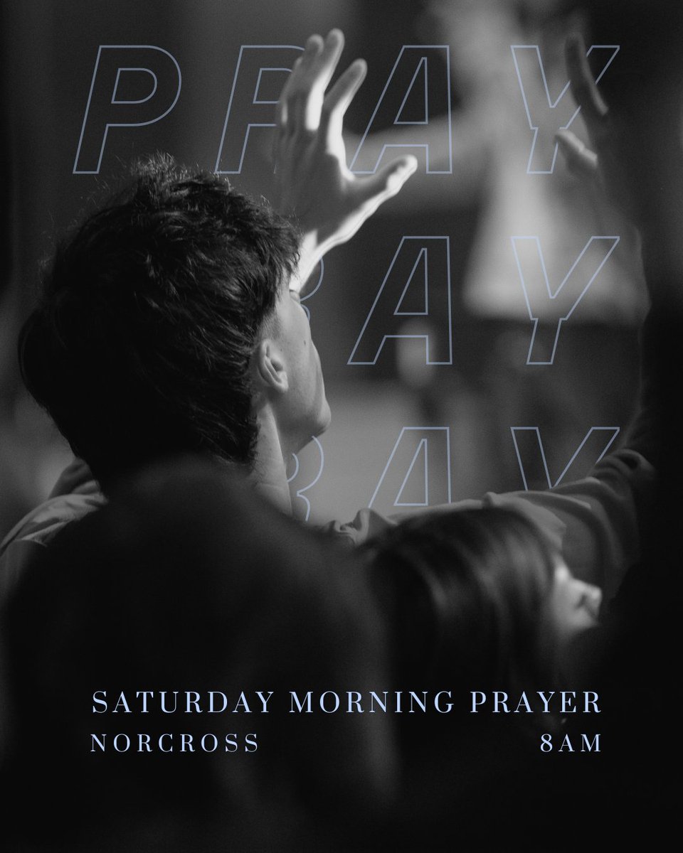 We get to serve the One who freely and generously gave His life for us. 🤯

Join us as we go to Him in prayer tomorrow morning. We can’t wait to see you!

In person or online ⛪ 💻 | 8am ET 
bit.ly/4fuqFPP