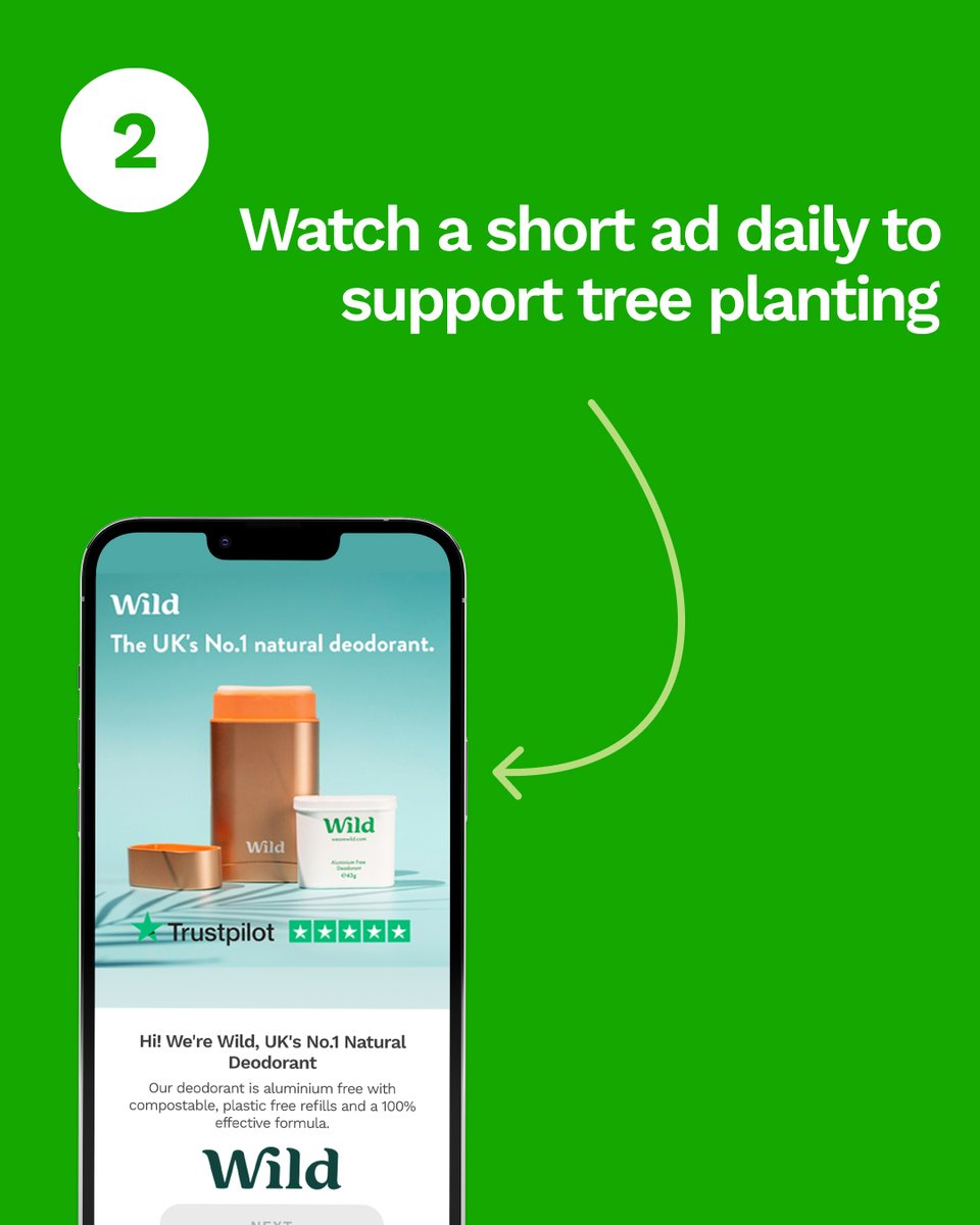 treeapp's tweet photo. Support reforestation for free, in under a minute, EVERY. SINGLE. DAY. 🌳⁠
⁠
Join us in making climate action part of your everyday routine! 🌍⁠
.⁠
.⁠
.⁠
.⁠
.⁠
.⁠
.⁠
.⁠
.⁠
.⁠
.⁠
#TreePlanting #Treeapp #ClimateAction https://t.co/U0oMplh4Pi