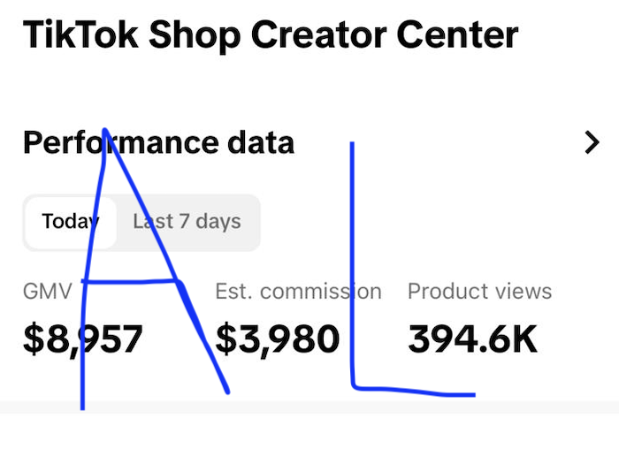 AlessandroLavis's tweet photo. $4K in 1 day by using AI on TikTok Shop

That’s a $120K a month average which is pretty easy to maintain if you use AI

And the funny thing is that this is my third account 😂

TikTok Shop is a numbers game, that’s why I use AI to completely mold the competition

I’ve made a file that can help you out with it

Retweet, like, comment “4K” and I’ll send it over
(must be following)
