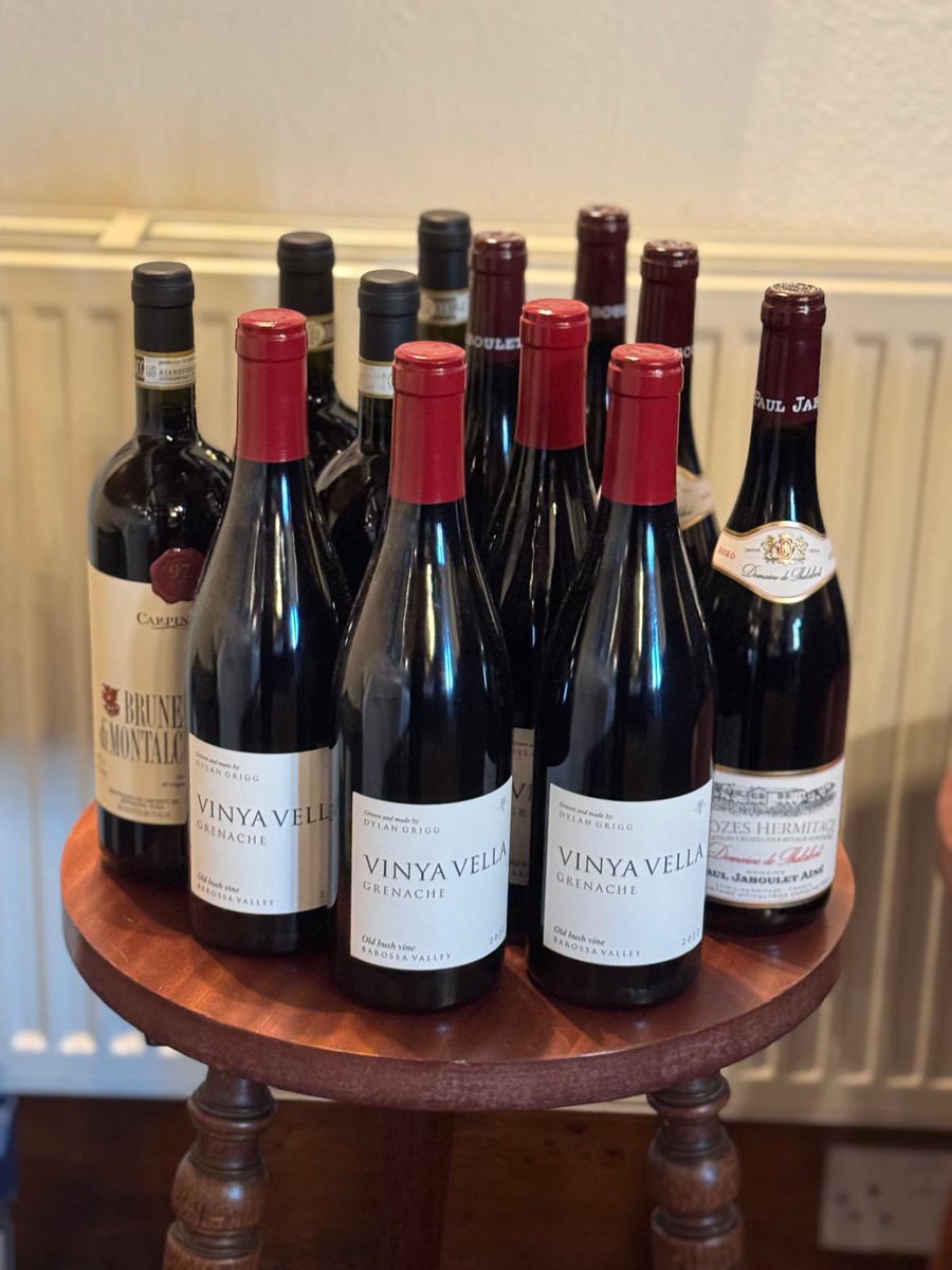 All set for the Tantallon wine club dinner #farandsure