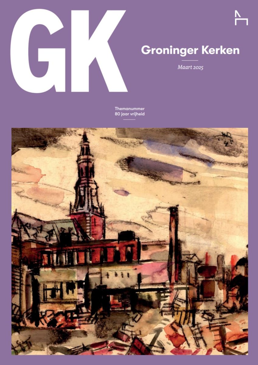 En weer zit een aflevering van Groninger Kerken inelkaar. Met op het omslag een aquarel van J.G. Jordens van de Stoeldraaierstraat, in april 1945 volledig verwoest door de ontploffing van een Duitse munitiewagen. Op de achtergrond uiteraard de vertrouwde Akerk.