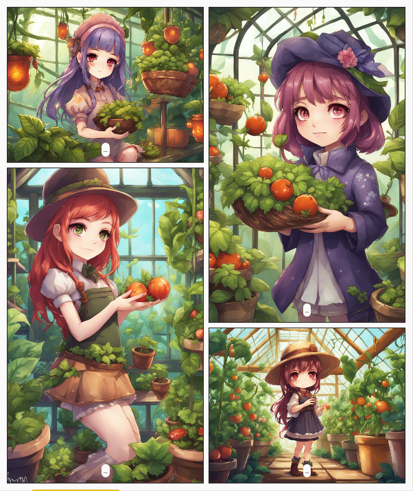 MimiSuea's tweet image. Attention, explorers! 🌱 ArtStyleMimi #327 grows poisonous plants and feeds them ham—a spell-meets-science experiment. Could this unique beauty be your match? Let’s find out! #ToxicGardens #ThreadStart  )👻