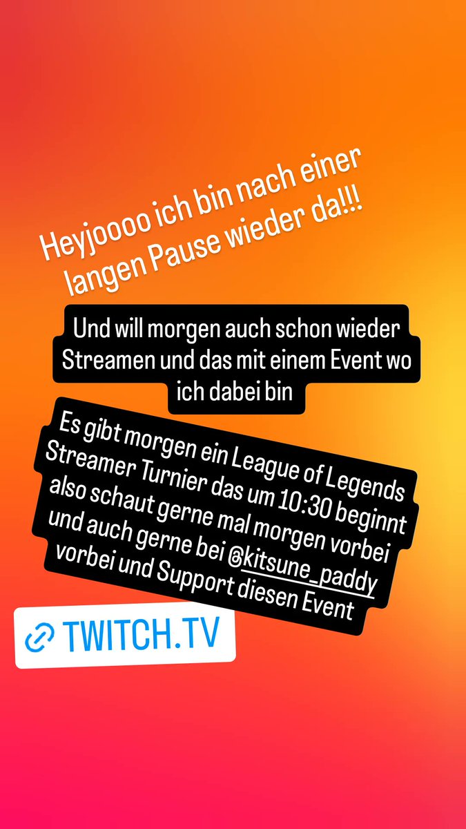 shudo (@shudo66) on Twitter photo Huhu ich bin wieder daaaaaa !!!! Schaut gerne morgen vorbei auch bei <a href="/Kitsune_Paddy/">Kitsune_Paddy II Vtuber</a> Huhu ich bin wieder daaaaaa !!!! Schaut gerne morgen vorbei auch bei <a href="/Kitsune_Paddy/">Kitsune_Paddy II Vtuber</a>