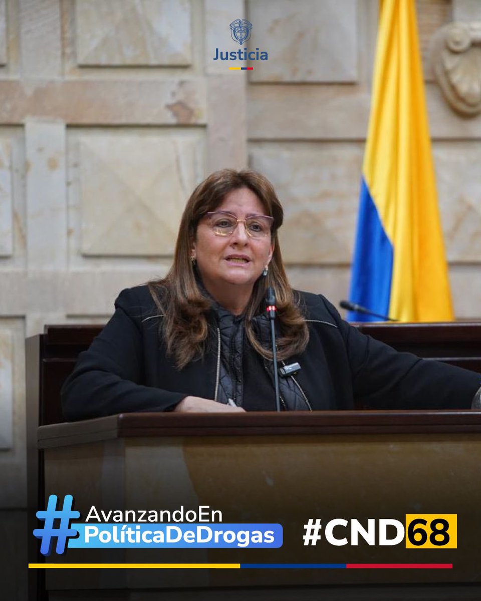 MinJusticia Colombia (@minjusticiaco) on Twitter photo #CND68 | Asimismo, se resaltó la hermandad entre ambos países y la importancia de fortalecer la cooperación técnica para seguir avanzando en la transformación territorial y en el enfoque humano y biocentrista de la #PolíticaDeDrogas .
#AvanzandoEnPolíticaDeDrogas #CND68 | Asimismo, se resaltó la hermandad entre ambos países y la importancia de fortalecer la cooperación técnica para seguir avanzando en la transformación territorial y en el enfoque humano y biocentrista de la #PolíticaDeDrogas .
#AvanzandoEnPolíticaDeDrogas