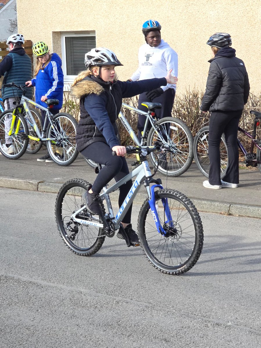 Another busy week in P7 has seen everyone in the class taking part in <a href="/ScottishCycling/">Scottish Cycling</a> #bikeability. #stlukeslikes #stlukescurriculum #stlukespartners