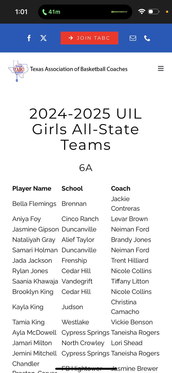 Cedar Hill Girls’ Basketball (@cedarhillgbb) on Twitter photo Congratulations <a href="/brooklynking25/">BROOKLYN BK KING</a> and <a href="/RyRyJones001/">Rylan Jones</a> for making the TABC All-State 6A Team! 🔥🤘🏽hard work pays off🤘🏽🔥#Trailblazers 🐂❤️ <a href="/CHLonghorns/">Cedar Hill Longhorns</a> <a href="/RecruitTheHill1/">Recruit The Hill</a> <a href="/cedarhillisd/">Cedar Hill ISD</a> Congratulations <a href="/brooklynking25/">BROOKLYN BK KING</a> and <a href="/RyRyJones001/">Rylan Jones</a> for making the TABC All-State 6A Team! 🔥🤘🏽hard work pays off🤘🏽🔥#Trailblazers 🐂❤️ <a href="/CHLonghorns/">Cedar Hill Longhorns</a> <a href="/RecruitTheHill1/">Recruit The Hill</a> <a href="/cedarhillisd/">Cedar Hill ISD</a>