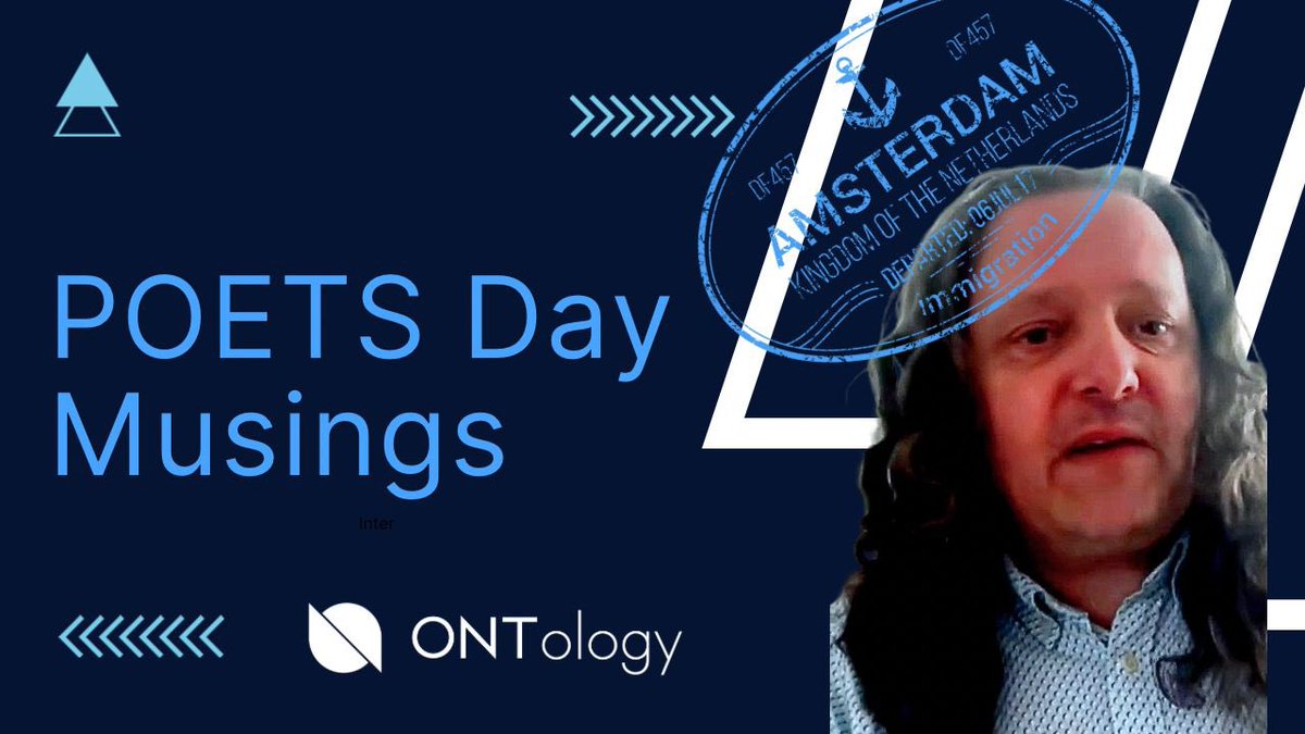 It’s another POETS Day for <a href="/GeoffTRichards/">Geoff Richards</a> 🍻

Head over to YouTube and hear how Decentralized Identity and Reputation systems can unlock financial inclusion.

🔗youtu.be/OPPWvnBCC70

You can also read more at 📰 ont.io/news/1118/How-…

Want to join the conversation and win