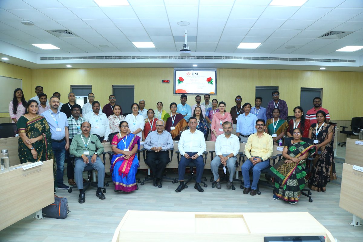 Colours of Leadership &amp; Growth 

IIIT Raichur celebrates the 5th Nurturing Future Leadership Program under MMTTP at IIM Visakhapatnam.
Prof. (Dr.) Harish Kumar Sardana emphasized educators evolving roles, while Prof. Chandrasekhar M highlighted continuous learning.
#IIITRaichur