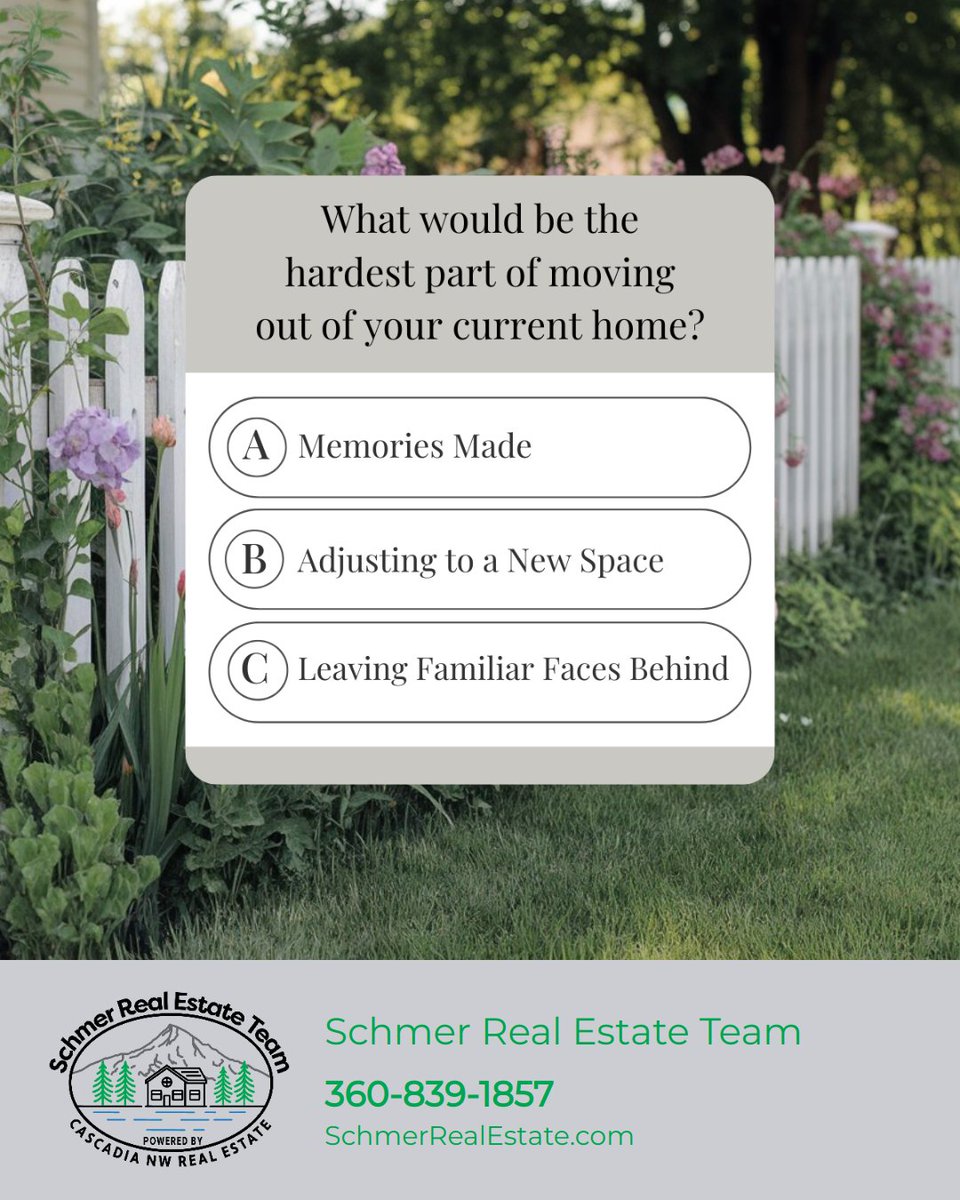 HomesPNW's tweet photo. Leaving your beloved home is never easy—it’s where you built memories, celebrated milestones, and experienced so many firsts. What would be the hardest part of saying goodbye to yours? 🏡

#homesweethome #memories #homeowner #moving https://t.co/skKjp96Axr