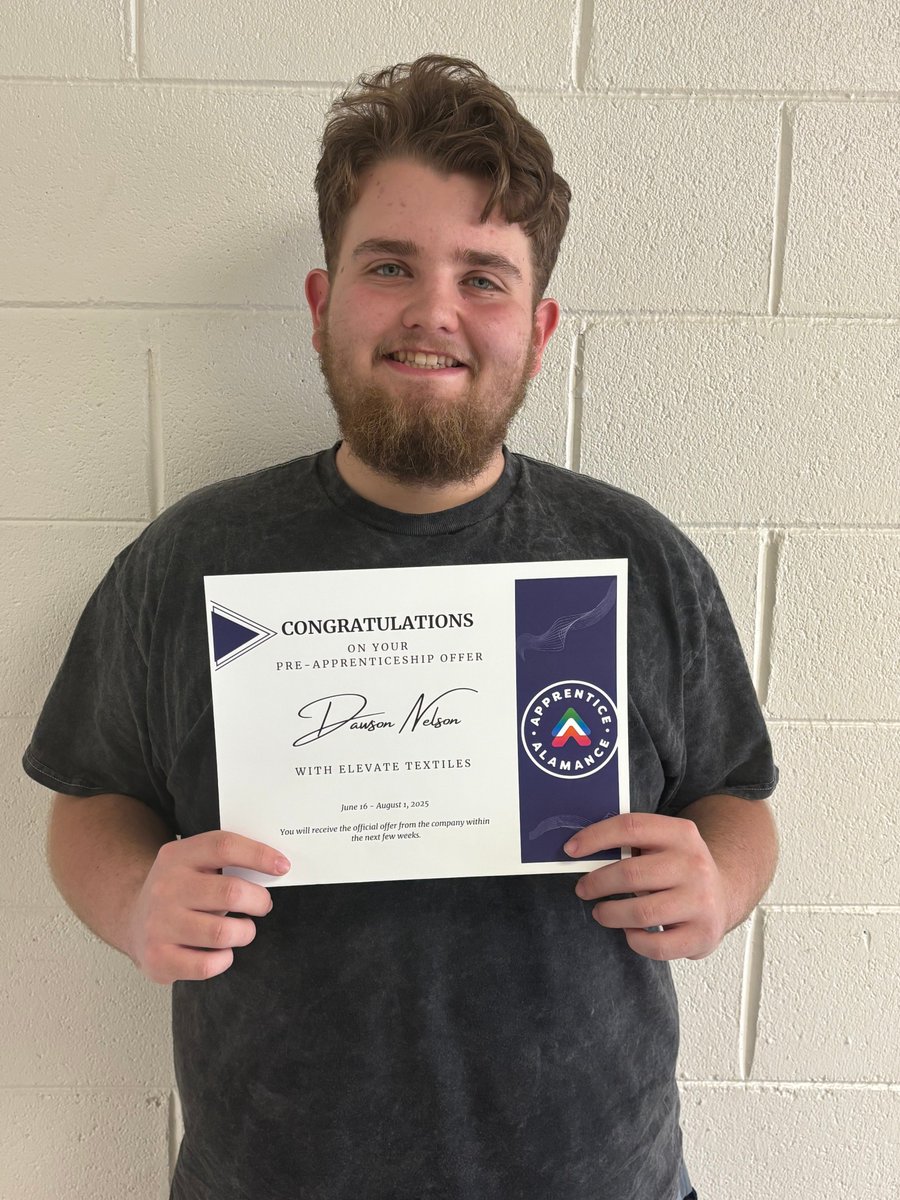 Apprentice Alamance tweet media