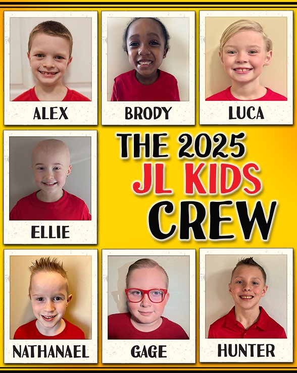 JoeyLoganoFoundation (@joeyloganofdn) on Twitter photo We’re thrilled to present the new faces of our JL Kids Crew for the 2025 season. These seven new members will get to meet <a href="/joeylogano/">Joey Logano</a> for a VIP race weekend experience they will never forget. We can’t wait! We’re thrilled to present the new faces of our JL Kids Crew for the 2025 season. These seven new members will get to meet <a href="/joeylogano/">Joey Logano</a> for a VIP race weekend experience they will never forget. We can’t wait!