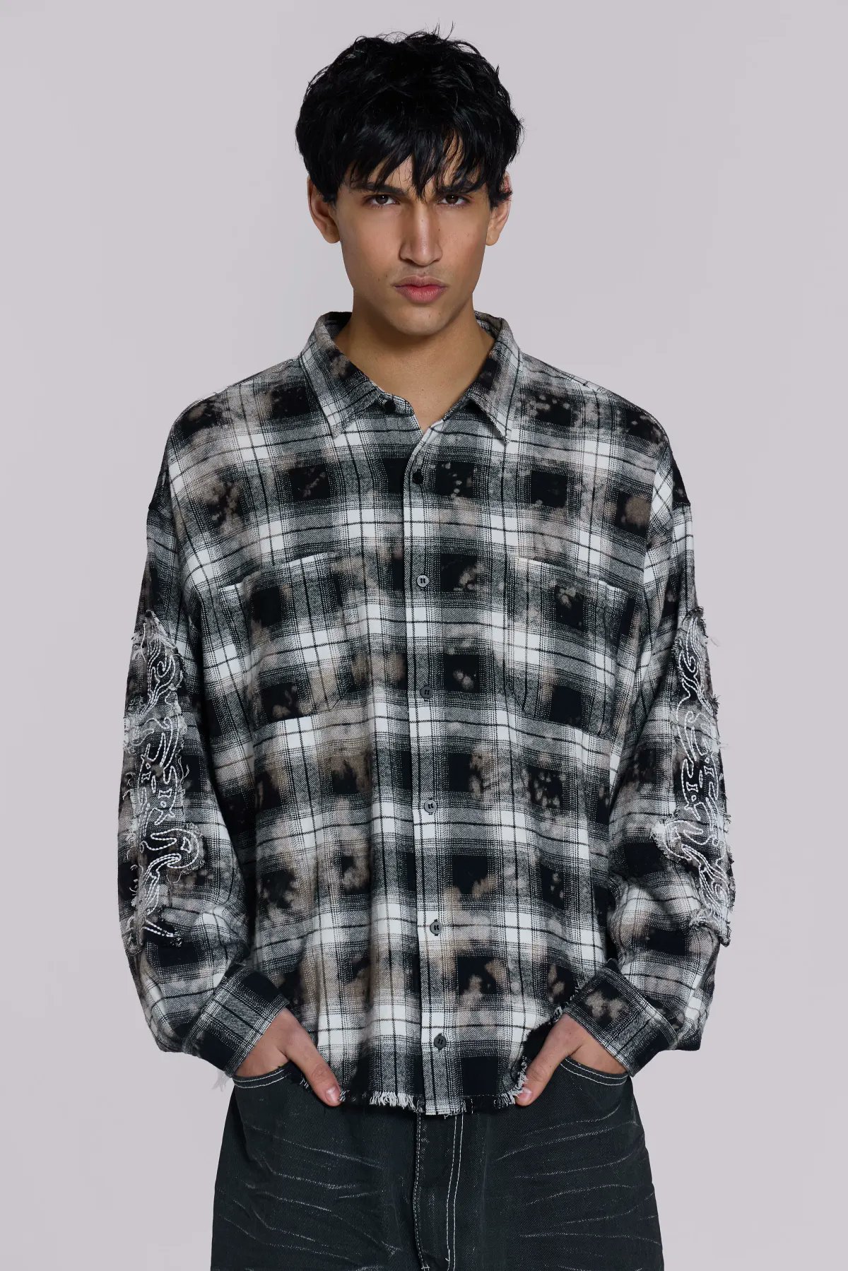 ★JADED LONDON UK★ Seized Flannel Shirt Seized Flannel Shirt | Jaded London | Clothing