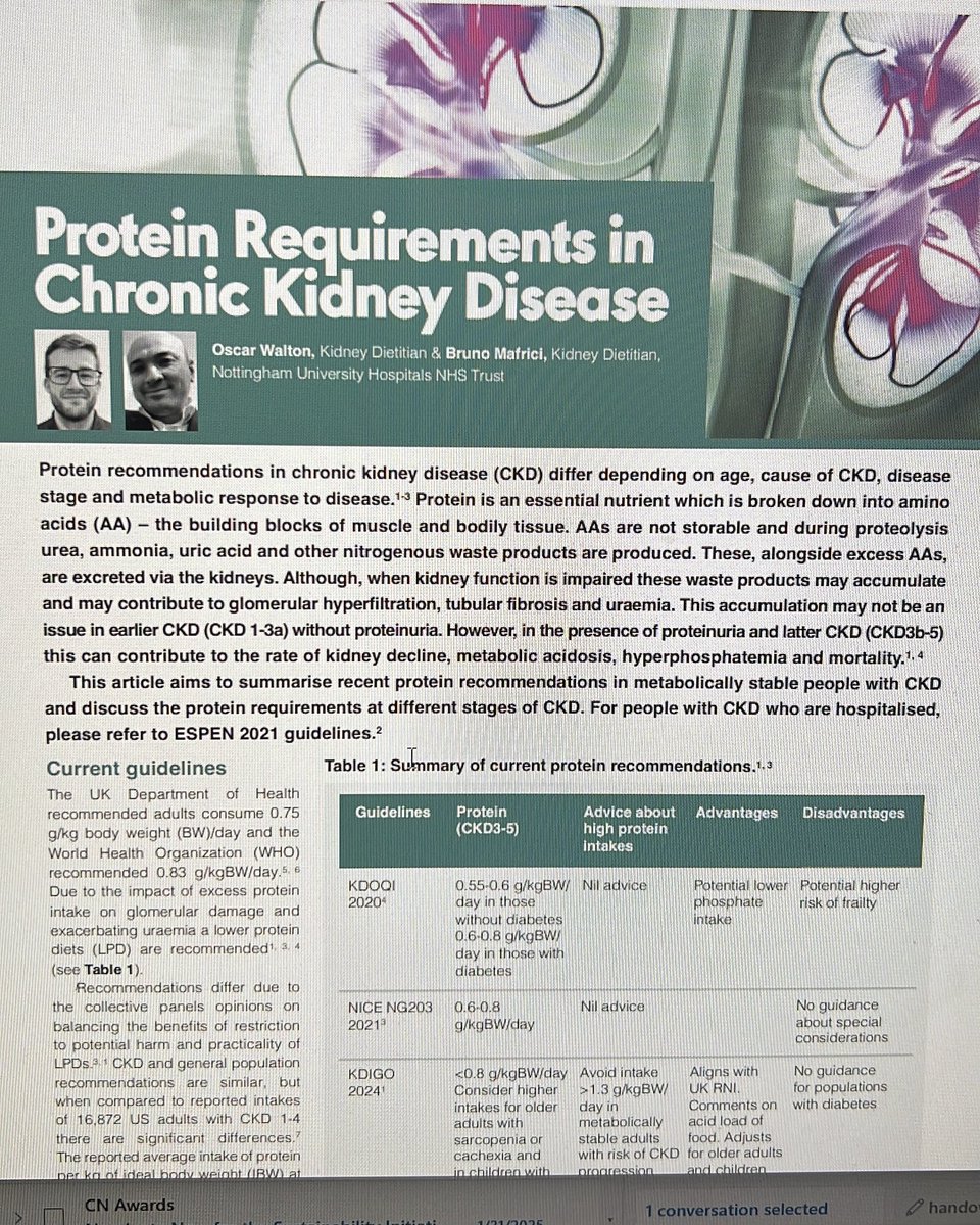 Bruno (@brunodietitian) on Twitter photo Protein requirements in CKD… what do the <a href="/NICEComms/">NICE</a> <a href="/goKDIGO/">KDIGO</a> KDOQI guides say and what are the practical considerations ? <a href="/CNmagazines/">CN Magazine</a> <a href="/bda_kidney/">BDA Kidney Dietitian Specialist Group</a> <a href="/BDA_Dietitians/">British Dietetic Association</a> Protein requirements in CKD… what do the <a href="/NICEComms/">NICE</a> <a href="/goKDIGO/">KDIGO</a> KDOQI guides say and what are the practical considerations ? <a href="/CNmagazines/">CN Magazine</a> <a href="/bda_kidney/">BDA Kidney Dietitian Specialist Group</a> <a href="/BDA_Dietitians/">British Dietetic Association</a>