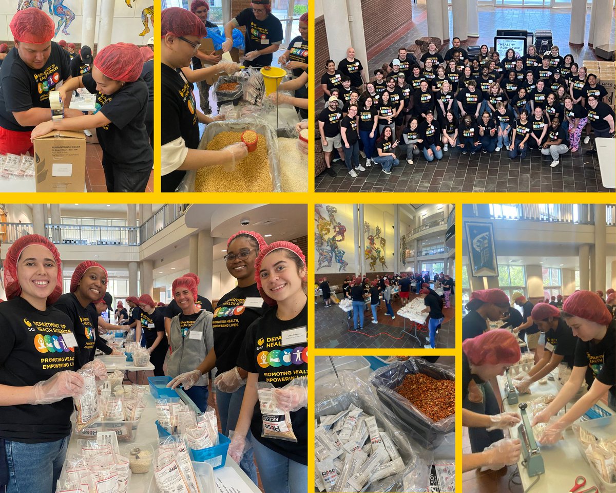 More than 60 students and faculty assembled an impressive 10,000 nutritious meals, working with @RISE2030 to send the meals to remote areas where they will assist children and families. Thank you to everyone supports this critical cause! #PromotingHealthEmpoweringLives 🍎