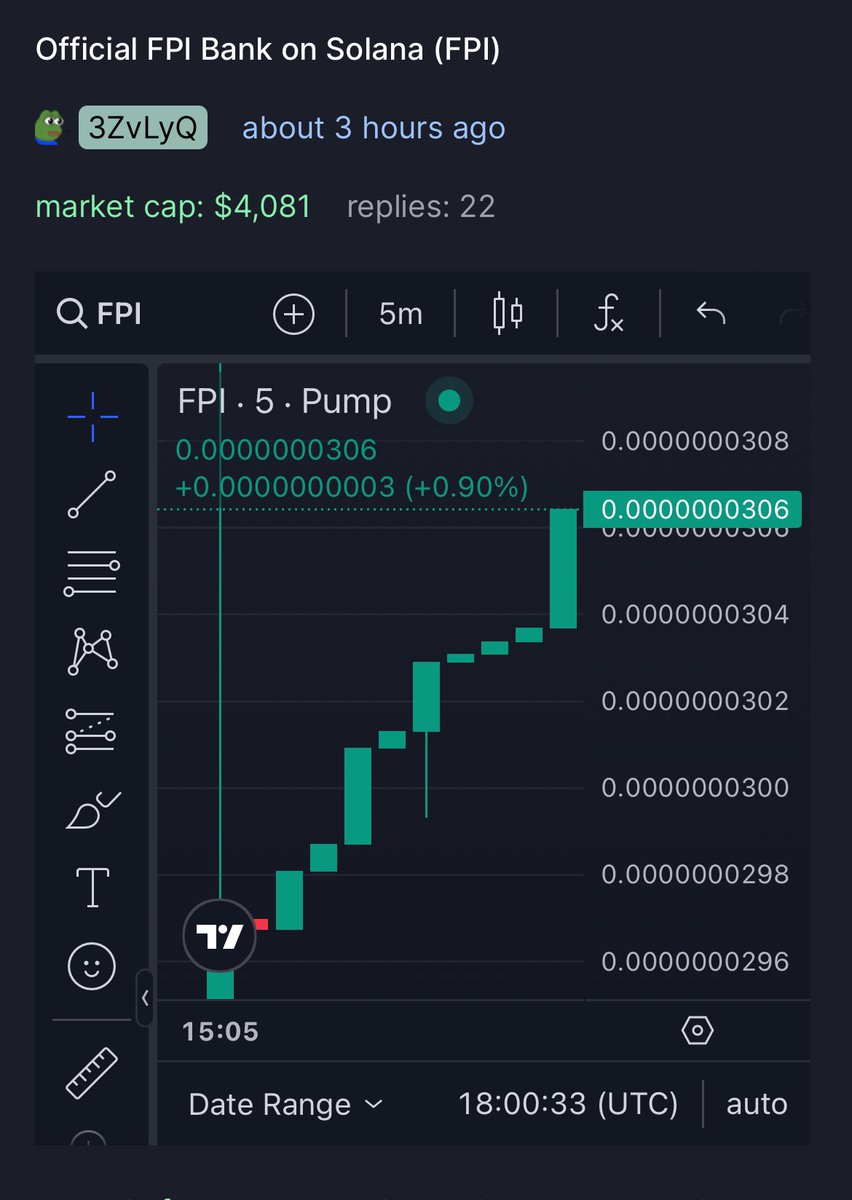 GIMartynov's tweet photo. @CryptoThro You see that most popular bank in TikTok created its own coin on pump fun???
https://t.co/VWwLk44Heq

Pump $FPI 🚀🚀🚀
https://t.co/8AFCjkobYu https://t.co/nf7G9Es8YN