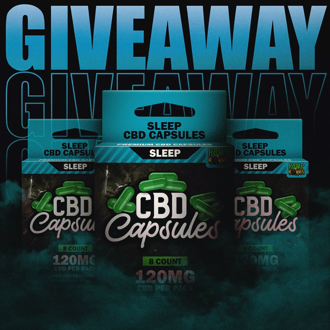 🌙💤 GIVEAWAY ALERT! Ready for your best night’s sleep? We’re giving away Hemp Bombs Sleep Caps to help you unwind and rest easy!
To Enter:
Like this post
Follow this page
Comment an emoji that represents your sleep habits
Must be 18 years or older to enter!
U.S. only.