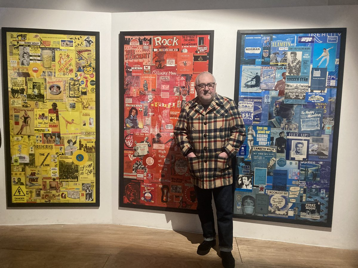 Breakfast at Pellicci’s,coffee at Bar Italia,new shirt and hat from  John Simons and a visit to RRPL for the Mick Jones exhibition…i’ve had worse days.