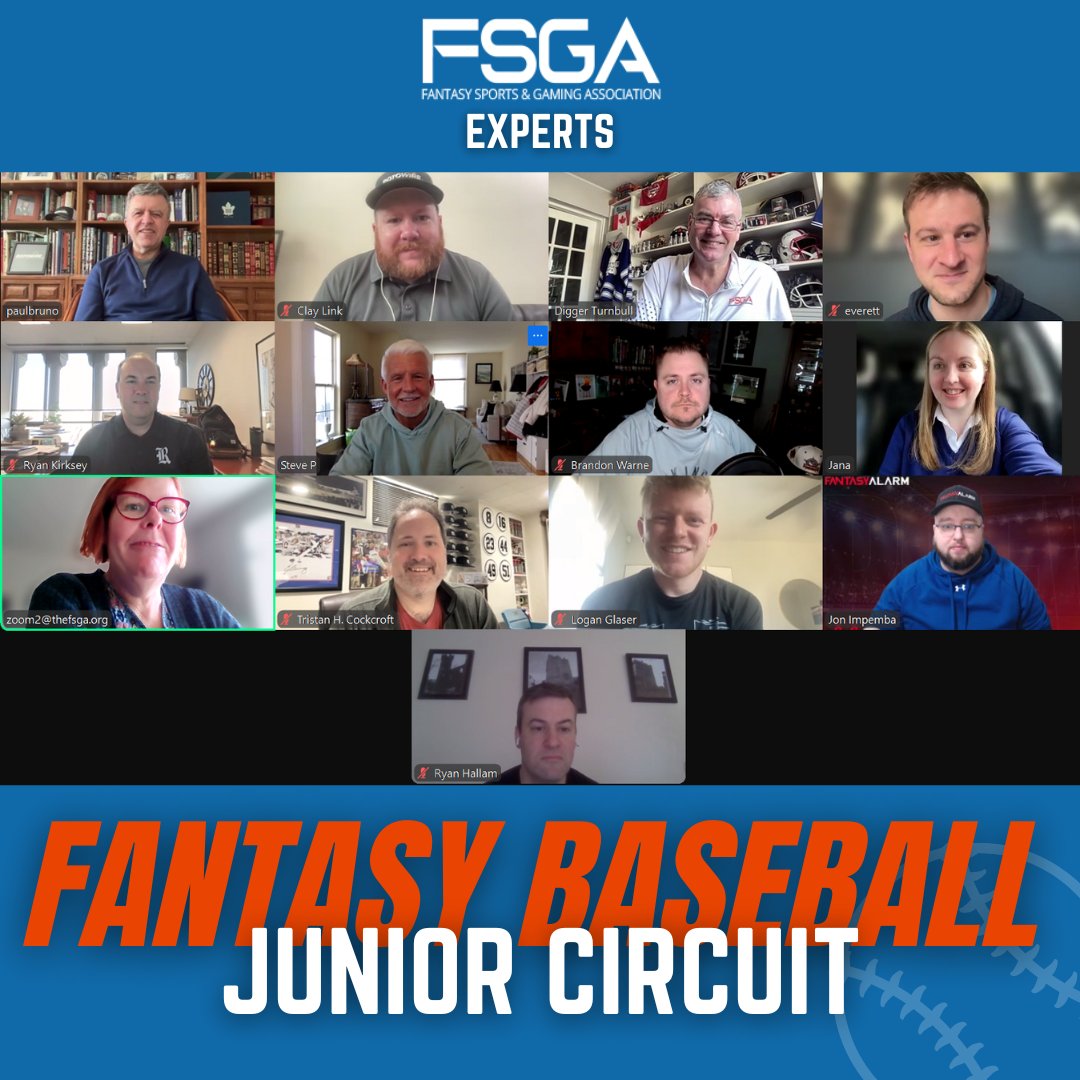 FSGAtweets's tweet image. FSGA Junior Circuit Draft Recap! rtsports.com/fsga-junior

Yesterday, the Fantasy Baseball Rotisserie ‘Junior Circuit’ Draft brought out the industry’s best, showcasing strategies and bold picks LIVE on @SiriusXMFantasy!🏆🔥

Stay tuned for more recaps and expert analysis from…