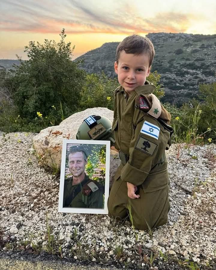 cless_jmarc's tweet photo. This Purim, little Lavi Shamir didn’t just wear a costume—he honored a hero.  

Dressed as his fallen father, Moti Shamir, who gave his life defending Israel on October 7, Lavi carried his father’s legacy with pride.  

Heartbreaking. Powerful.  May Moti’s memory be a blessing. https://t.co/EsjTpjcpZK
